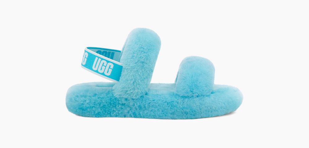 Ugg Slides Canada - Ugg Kids' Oh Yeah Azure